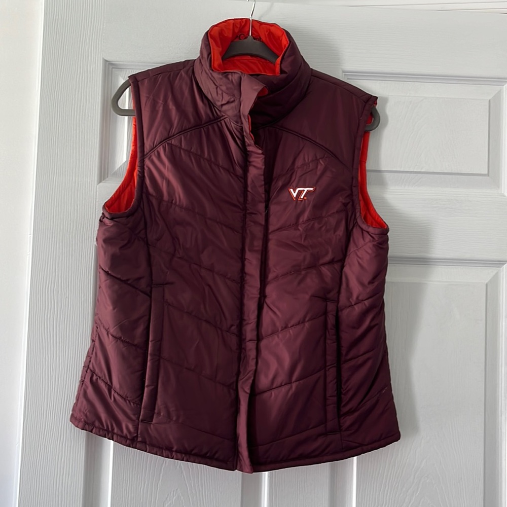 Womens Virginia Tech Columbia Puffer Vest
